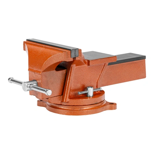 Тиски слесарные, 200 мм, поворотные, с наковальней Sparta по ценам производителя в Москве с доставкой по всей России