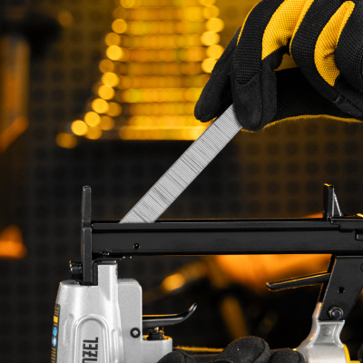 Скобы 21GA для пнев. степл., 14мм, шир. - 0,95мм, тол. - 0,6мм, шир. скобы - 12,8мм, 5000шт Denzel по ценам производителя в Москве с доставкой по всей России