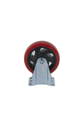 Колесо неповоротное усиленное полиуретан FCM 55 125 мм по ценам производителя в Москве с доставкой по всей России