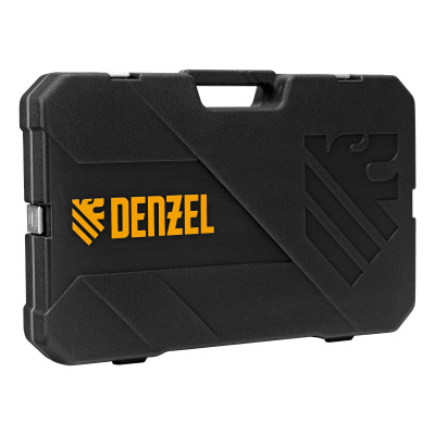 Набор инструментов, 1/2", 1/4", CrV, S2, пластиковый кейс, 194 предмета Denzel по ценам производителя в Москве с доставкой по всей России