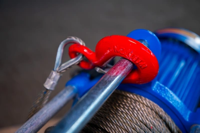 Лебедка электрическая  500 кг 100 м с канатом 220 В TOR KCD по ценам производителя в Москве с доставкой по всей России