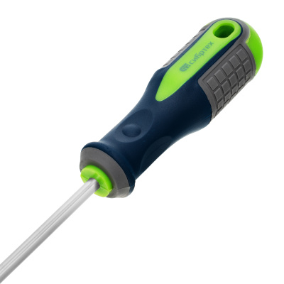 Отвертка, SL5 х 100 мм, CrV, трехкомпонентная рукоятка Сибртех по ценам производителя в Москве с доставкой по всей России