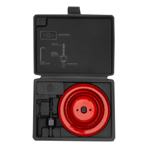 Набор кольцевых пил по дереву, 64-127 мм, 8 предметов Matrix по ценам производителя в Москве с доставкой по всей России