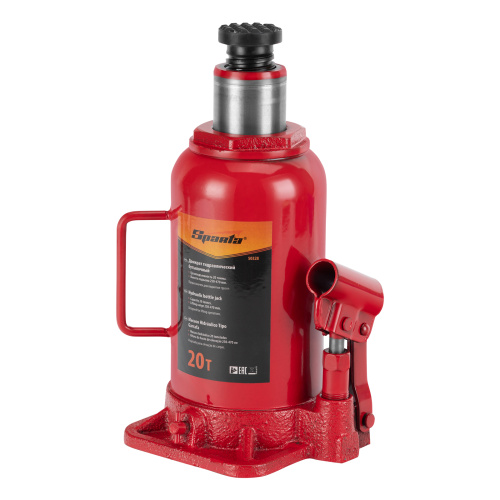 Домкрат гидравлический бутылочный, 20 т, h подъема 250-470 мм Sparta по ценам производителя в Москве с доставкой по всей России