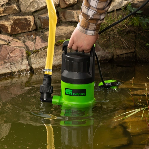 Дренажный насос для грязной воды СДН800-35, 800 Вт, напор 9 м, 13500 л/ч Сибртех по ценам производителя в Москве с доставкой по всей России