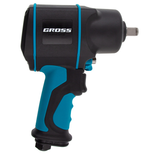 Гайковерт пневматический ударный G1285, 1/2, Twin Hammer, 1220Нм, 6500 об/мин, композитный Gross по ценам производителя в Москве с доставкой по всей России