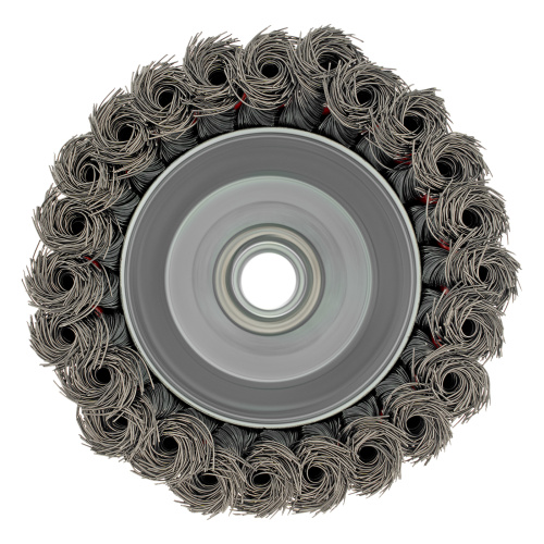 Щетка для УШМ, 100 мм, М14, "чашка", крученая проволока 0.35 мм Matrix по ценам производителя в Москве с доставкой по всей России