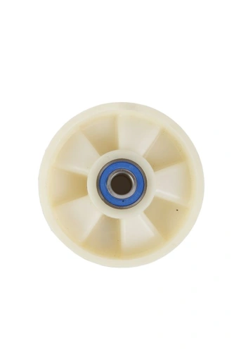 Колесо нейлоновое 160х50 мм с подшипником для тележек гидравлических JC/DF-III/DB/BFC по ценам производителя в Москве с доставкой по всей России