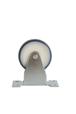 Колесо аппаратное неповоротное FCv 93 75 мм (синяя резина) по ценам производителя в Москве с доставкой по всей России