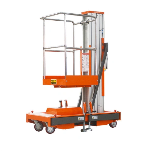 Подъемник мачтовый аккумуляторный 125 кг, 9/11 м, 24/80 В/Ач TOR GTWY9-100 DC 1-мачтовый по ценам производителя в Москве с доставкой по всей России