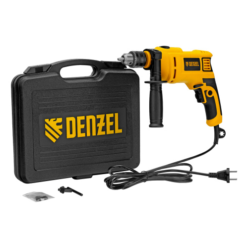 Дрель ударная ID-750, 750 Вт, 0-3000 об/мин, 48000 уд/мин Denzel по ценам производителя в Москве с доставкой по всей России