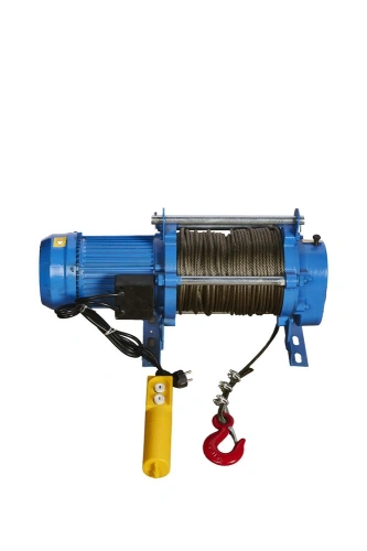 Лебедка электрическая  500 кг 100 м с канатом 220 В TOR KCD по ценам производителя в Москве с доставкой по всей России
