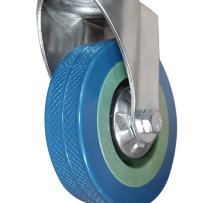 Аппаратная колесная опора с протектором на шинке SCtgb 93 PVC по ценам производителя в Москве с доставкой по всей России