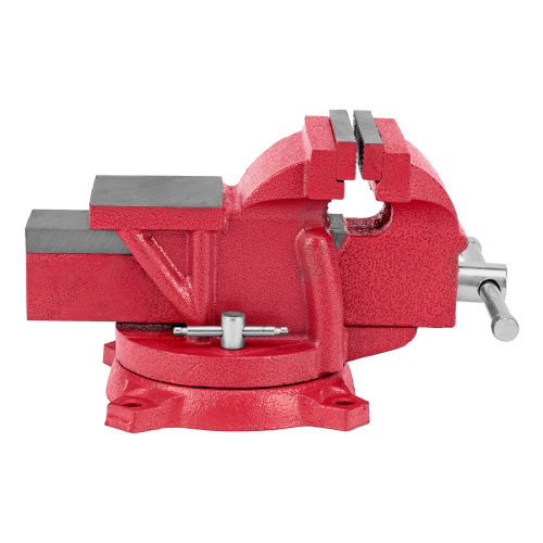 Тиски слесарные, 100 мм, поворотные, с наковальней Matrix по ценам производителя в Москве с доставкой по всей России