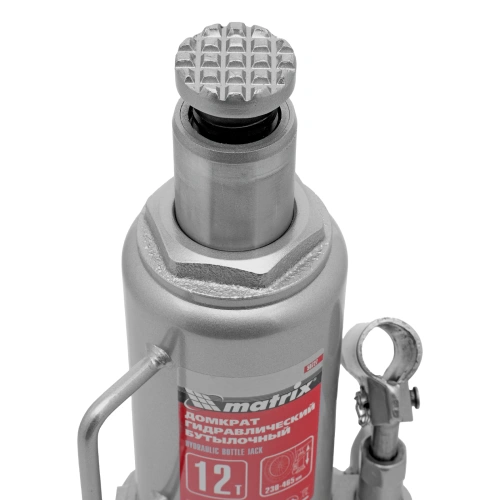 Домкрат гидравлический бутылочный, 12 т, высота подъема 230-465 мм Matrix по ценам производителя в Москве с доставкой по всей России