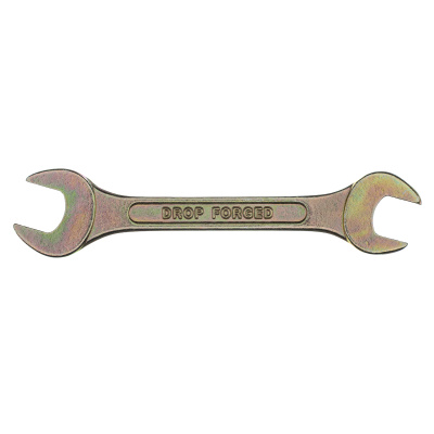 Ключ рожковый, 12 х 13 мм, желтый цинк Сибртех по ценам производителя в Москве с доставкой по всей России