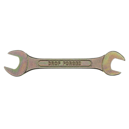 Ключ рожковый, 12 х 13 мм, желтый цинк Сибртех по ценам производителя в Москве с доставкой по всей России