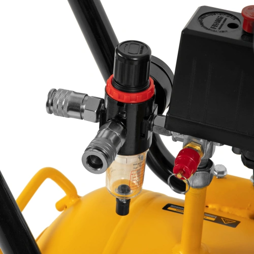 Компрессор безмасляный, малошумный  DLS 2250/100, 2250 Вт, 3x750, 100 л, 410 л/мин блок управления/ Denzel по ценам производителя в Москве с доставкой по всей России