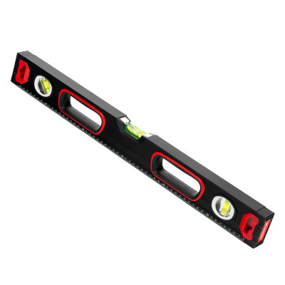 Уровень алюминиевый, усиленный, фрезерованный, 3 глазка, двухкомпонентные рукоятки, 600 мм Matrix по ценам производителя в Москве с доставкой по всей России