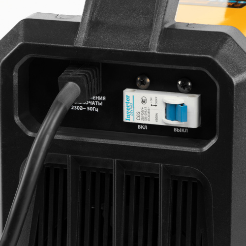 Аппарат инвертор. дуговой сварки DM-220 Standart, 220 А, ПВ 60% Denzel по ценам производителя в Москве с доставкой по всей России