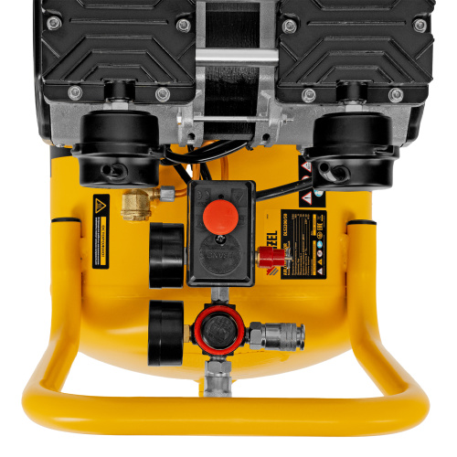 Компрессор безмасляный, малошумный DLS 2200/50, 2200 Вт, 2x1100, 50 л, 380 л/мин Denzel по ценам производителя в Москве с доставкой по всей России