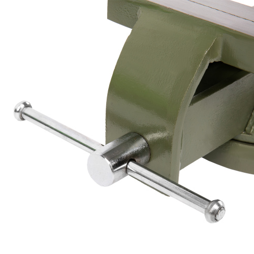 Тиски слесарные, 100 мм, стальные, поворотные Сибртех по ценам производителя в Москве с доставкой по всей России