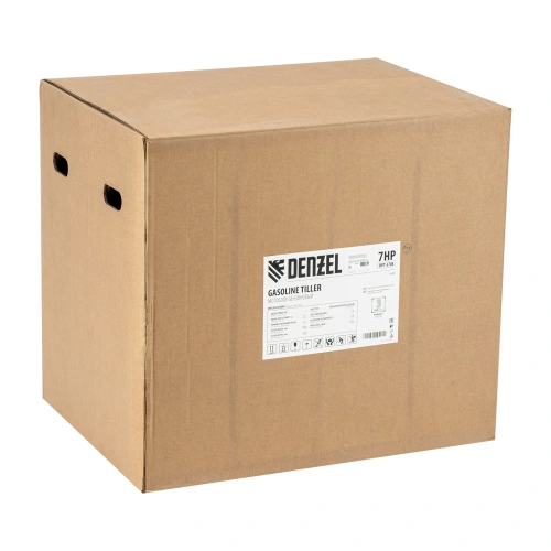 Мотоблок DPT-370X, 7 л.с, дисковое сцепление, ширина 90 см, глубина 35 см, фрез 3 х 4, ВОМ, передачи 3В/1Н Denzel по ценам производителя в Москве с доставкой по всей России