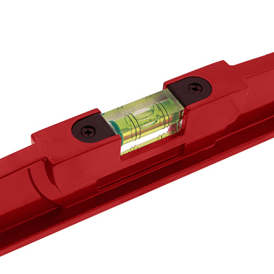 Уровень алюминиевый, 600 мм, литой, 2 глазка (1 фронтальный), ударная площадка Matrix по ценам производителя в Москве с доставкой по всей России