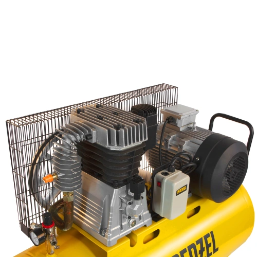 Компрессор воздушный, ременный привод BCI5500-T/270, 5.5 кВт, 270 литров, 850 л/мин Denzel по ценам производителя в Москве с доставкой по всей России