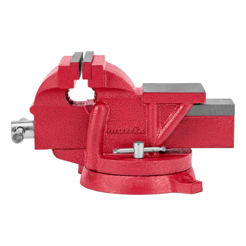 Тиски слесарные, 100 мм, поворотные, с наковальней Matrix по ценам производителя в Москве с доставкой по всей России