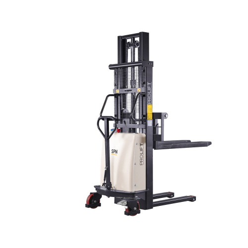 Электрический штабелер PROLIFT M2 SPN 1025 с раздвижными вилами по ценам производителя в Москве с доставкой по всей России