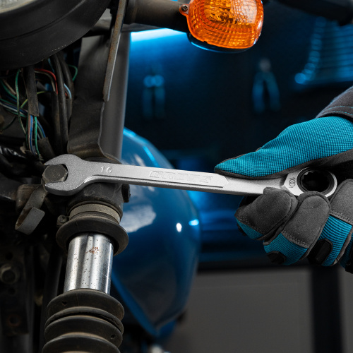 Ключ комбинированный трещоточный, 16 мм, количество зубьев 100 Gross по ценам производителя в Москве с доставкой по всей России