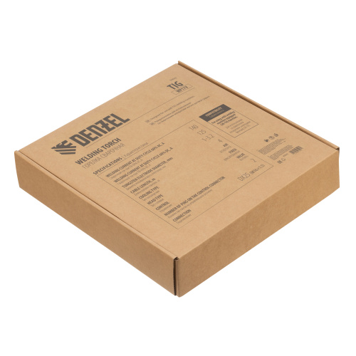 Горелка сварочная TIG WP17V, прямое подключение к баллону, 4 метра Denzel по ценам производителя в Москве с доставкой по всей России