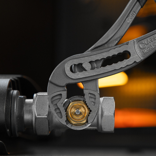 Клещи переставные, обливные рукоятки, 240 мм Denzel по ценам производителя в Москве с доставкой по всей России