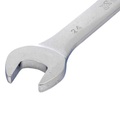 Ключ комбинированный трещоточный, 24 мм, CrV, зеркальный хром Matrix по ценам производителя в Москве с доставкой по всей России