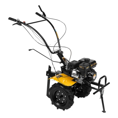 Мотоблок DPT-270X, 7 л.с., диск.сцеп, шир 90 см, глуб 35 см,фрез 3х4,ВОМ,скор 2В/1Н,кол 8" Denzel по ценам производителя в Москве с доставкой по всей России