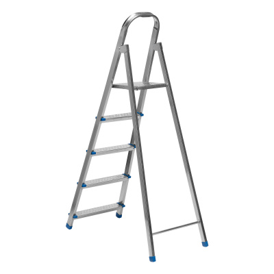 Стремянка, 5 ступеней, стальная, оцинкованная Сибртех по ценам производителя в Москве с доставкой по всей России