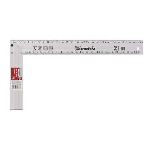 Угольник, 350 мм, алюминиевый, литой Matrix по ценам производителя в Москве с доставкой по всей России