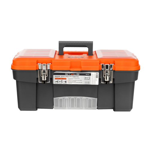 Ящик для инструмента с мет. замками 20", 510х255x225 мм Stels по ценам производителя в Москве с доставкой по всей России