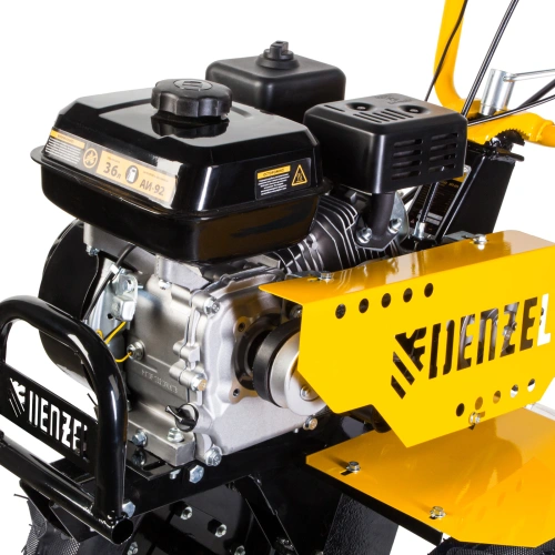 Мотоблок DPT-470, 7 л.с, ременное сцепление, ширина 85 см, глубина 35 см, фрез 3 х 4, ШОМ, передачи 3В/1Н Denzel по ценам производителя в Москве с доставкой по всей России