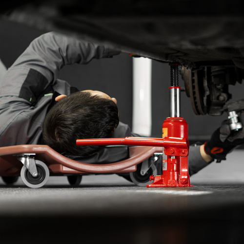 Домкрат гидравлический бутылочный 5 т, h подъема 180-340 мм Sparta Compact по ценам производителя в Москве с доставкой по всей России