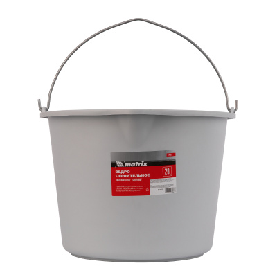 Ведро строительное пластмассовое 20 л, усиленное Matrix по ценам производителя в Москве с доставкой по всей России