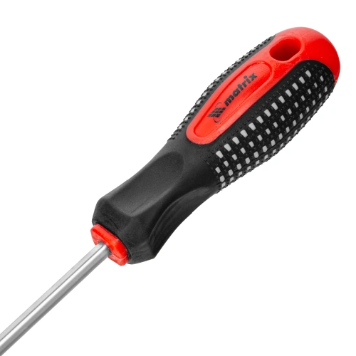 Отвертка Fusion, SL5 х 150 мм, CrV, трехкомпонентная рукоятка "Anti slip" Matrix по ценам производителя в Москве с доставкой по всей России