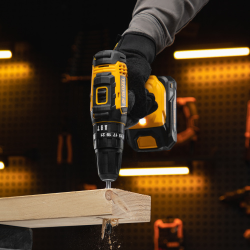 Дрель-шуруповерт аккумуляторная ударная CID-18-0, Li-Ion, 18 В Denzel по ценам производителя в Москве с доставкой по всей России