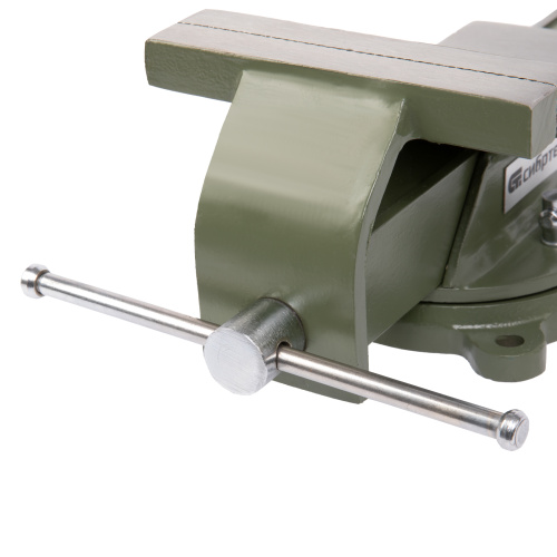 Тиски слесарные, 150 мм, стальные, поворотные Сибртех по ценам производителя в Москве с доставкой по всей России