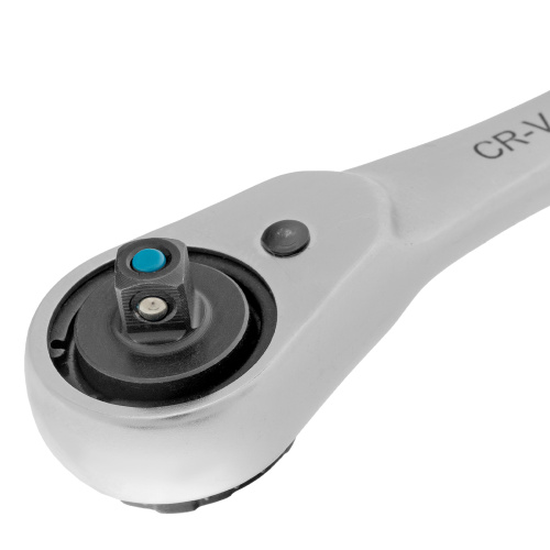 Набор торцевых головок, трещотка 120 зубьев, 1/4", CrV, 12 предметов Gross по ценам производителя в Москве с доставкой по всей России