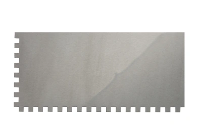 Гладилка из нержавеющей стали, 280 х 130 мм, зеркальная полировка, пластмассовая ручка, зуб 8 х 8 мм Matrix по ценам производителя в Москве с доставкой по всей России