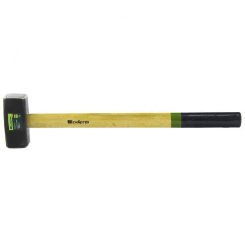 Кувалда, 5000 г, кованая головка, деревянная рукоятка Сибртех по ценам производителя в Москве с доставкой по всей России