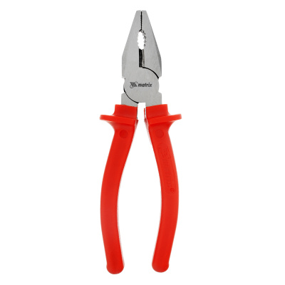 Плоскогубцы Econom, 180 мм, шлифованные, пластмассовые рукоятки Matrix по ценам производителя в Москве с доставкой по всей России
