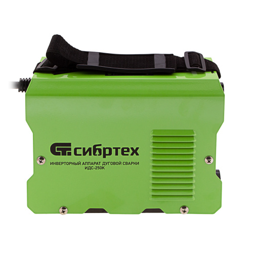 Инверторный аппарат дуговой сварки ИДС-250K, 250 А, ПВ 80%, диаметр электрода 1,6-5 мм Сибртех по ценам производителя в Москве с доставкой по всей России